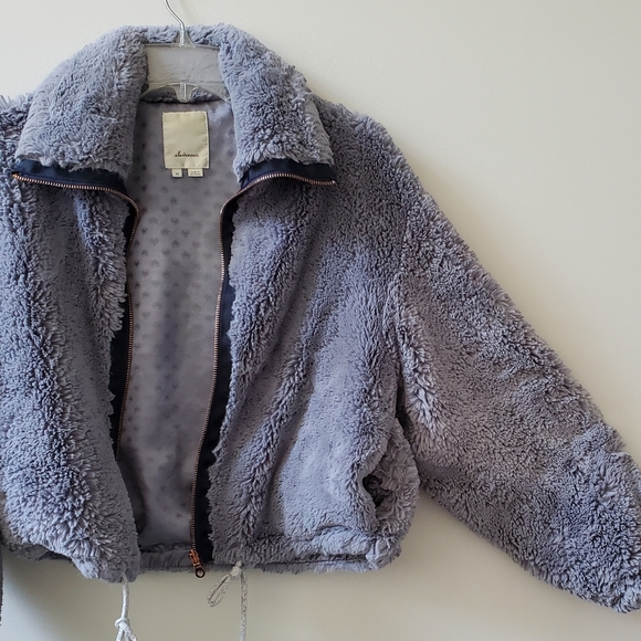 Anthropologie Elevenses Periwinkle Blue Jacket - Picture 3 of 6